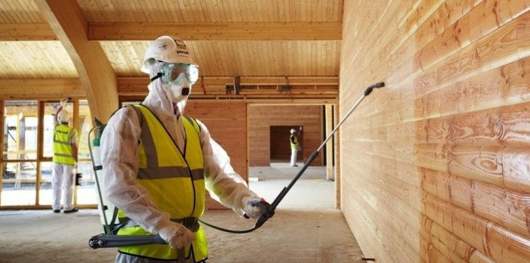 <span style="font-weight: bold;">Обработка огнезащитой металла и деревянных конструкций </span><br>